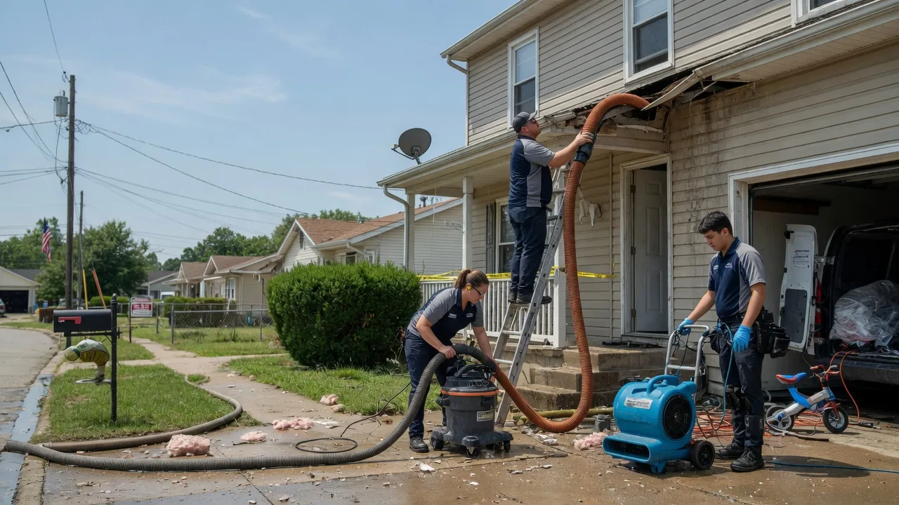 Water Damage Restoration in Bluford, IL near me